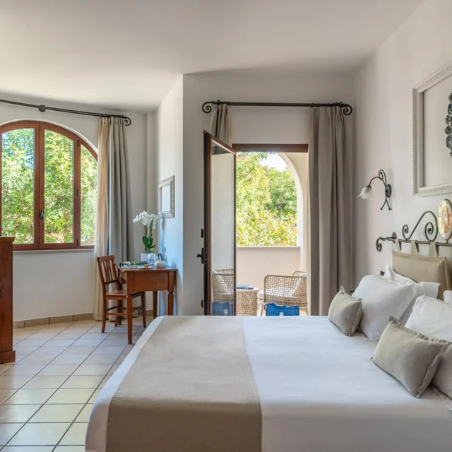 غرفة بسرير مزدوج أو سريرين منفصلين بشرفة، Hotel Montecallini - Adult Only 14 3/10