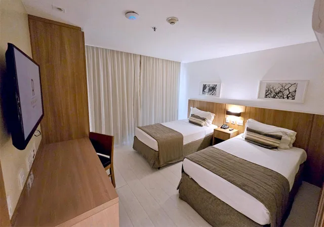 Superior, Twin Beds, Lateral Side Sea View، Riale Brisa Barra Hotel 1/1
