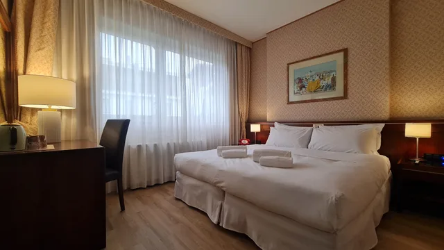 غرفة قياسية مفردة بسرير كينج، Venice Michelangelo Hotel 1/10