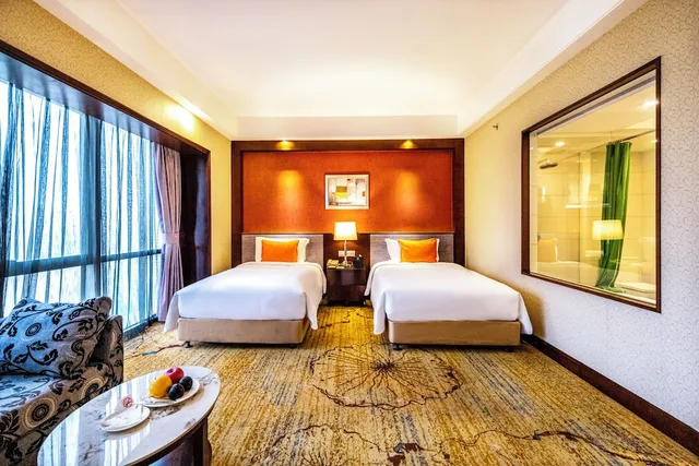 غرفة تنفيذية بسريرين منفصلين، Leeden Hotel Guangzhou 4/7