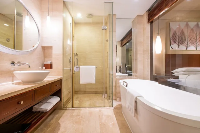 غرفة ديلوكس بسرير كينج، Beijing Marriott Hotel Northeast 9/10