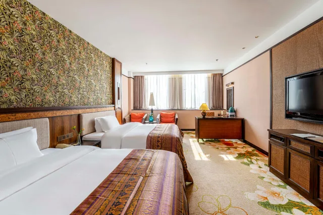 غرفة سوبيريور بسريرين منفصلين، Riyuegu Hotsprings Resort 1/2