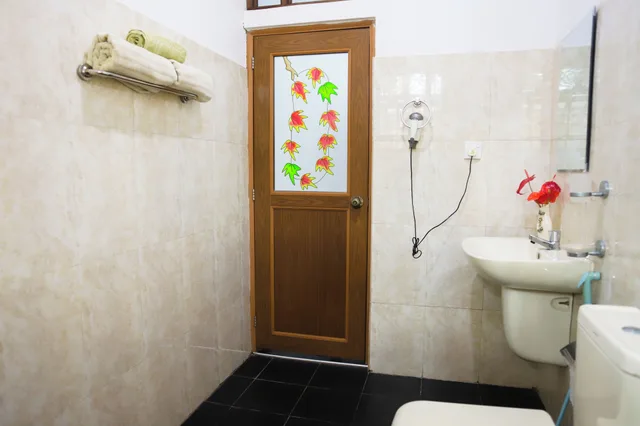 غرفة اقتصادية بسرير كوين بغرفة نوم واحدة، Village Star Rest Mirissa Sri Lanka 7/9