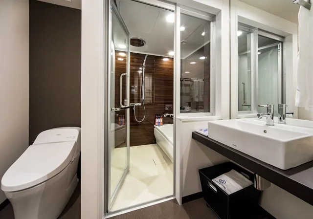 Hollywood, Twin Beds, Smoking، Daiwa Roynet Hotel Tokushima-Ekimae 3/3