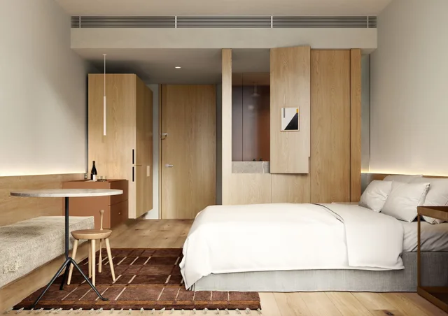 غرفة بسرير كينج بشرفة، Hyatt Centric Melbourne 2/4