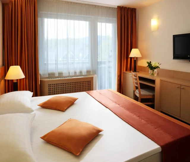 غرفة بسرير مزدوج بشرفة، Hotel Savica 5/7