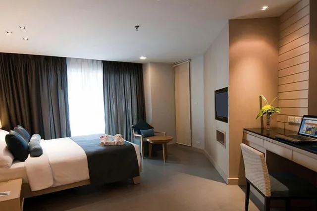 غرفة ديلوكس بسرير كينج، The Ashlee Heights Patong Hotel and Suites 8/10
