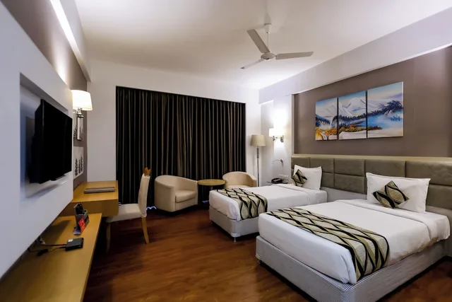 غرفة قياسية بسريرين منفصلين، Ramada by Wyndham Bodh Gaya Mahabodhi 1/5