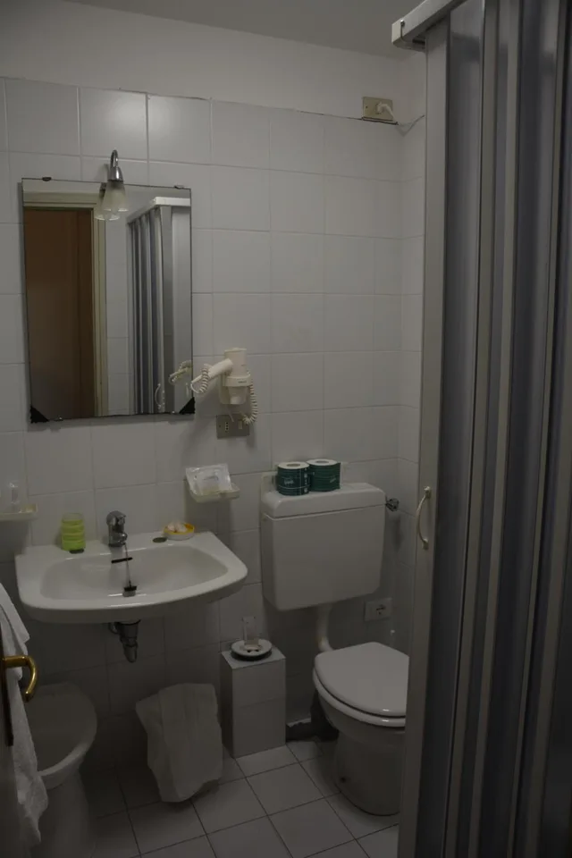 غرفة بسرير مزدوج أو سريرين منفصلين، Hotel Alfieri 9/9