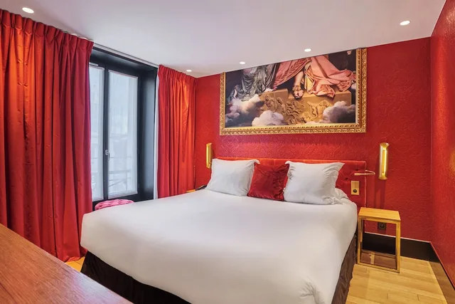 غرفة كلاسيكية بسرير مزدوج، Hotel Eiffel Petit Louvre 4/10