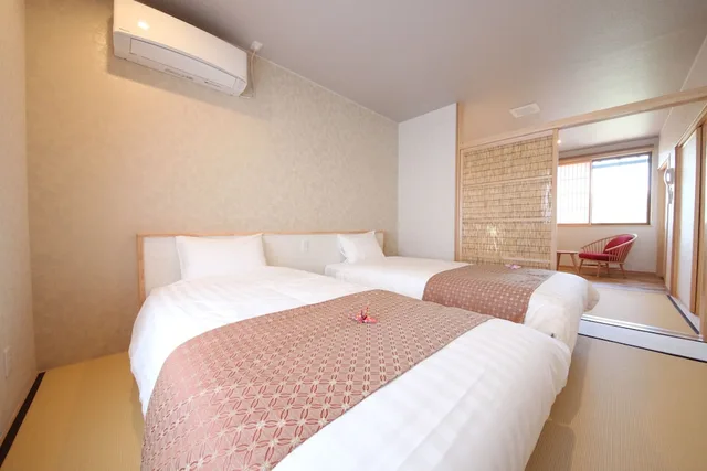 غرفة سوبيريور عائلية بسريرين منفصلين وفرشتي فوتون، Ichinomatsu Japanese Modern Hotel 1/2