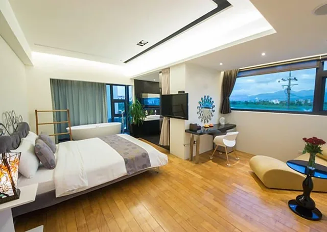 غرفة رباعية بسريرين مزدوجين، Han Shian Homestay 1/1