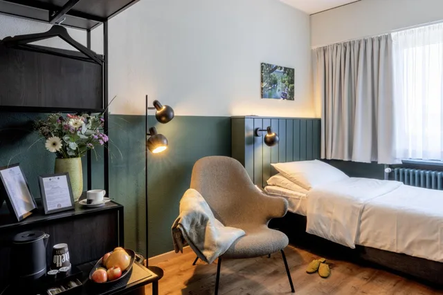 غرفة اقتصادية مفردة، City Hotel Biel Bienne 4/9