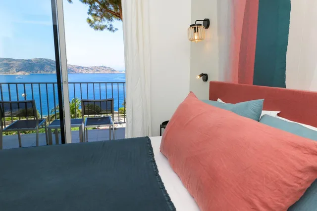 Panorama, Double Bed, Sea View, Balcony، Le Saint Erasme 7/10
