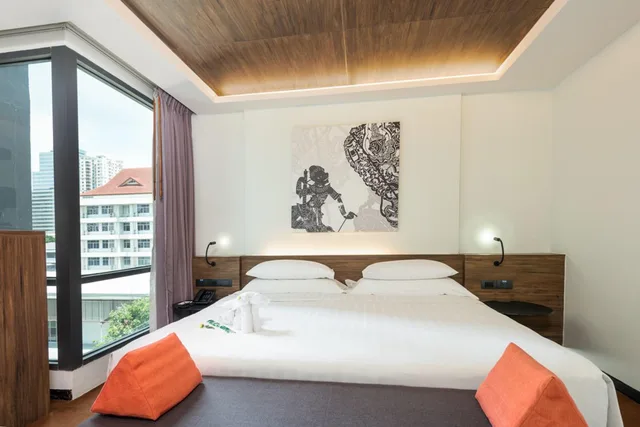 غرفة غراند ديلوكس بسرير مزدوج أو سريرين منفصلين، RakYim Siam - Sukhumvit 15 1/4