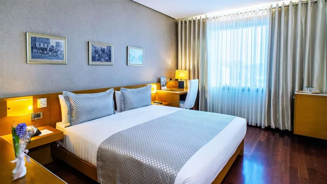 غرفة ديلوكس بسرير كينج، Tirana International Hotel and Conference Centre 2/8