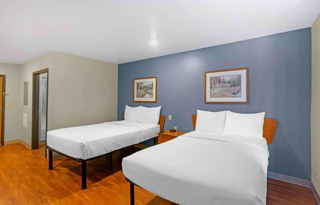 غرفة بسريرين مزدوجين، Extended Stay America Select Suites - Provo - American Fork 2/4