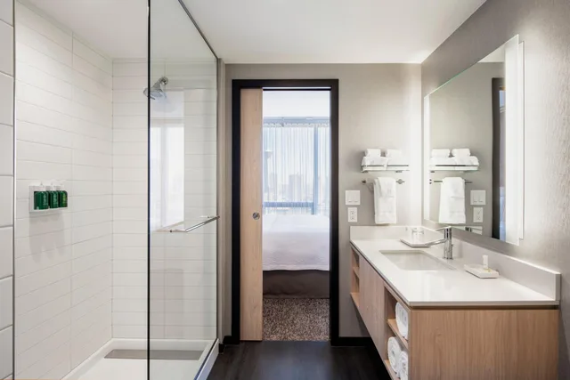 استوديو كبير بسريرين كوين، Residence Inn Calgary Downtown Beltline District 3/3