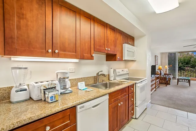 استوديو بسرير كوين بإطلالة على البحر، Aston Maui Kaanapali Villas 4/5
