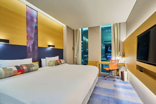 Hollywood, Urban, Aloft, Double Bed, City View، Aloft Gangnam Seoul 1/4