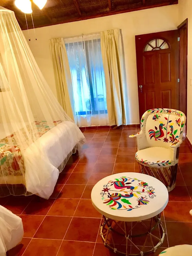غرفة ديلوكس بسريرين مزدوجين، Collection O EcoVergel Hotel Boutique Spa in Tulum 2/2