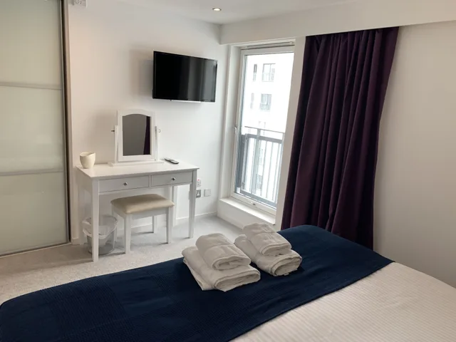شقة سوبيريور بسرير كينج وسريرين منفصلين بغرفتي نوم، Tolbooth Apartments 3/10