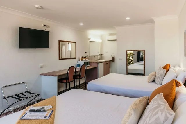 غرفة بسريرين كوين، Outback Motel Mt Isa 4/6