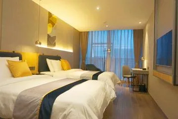 غرفة سوبيريور بسريرين منفصلين، Homeinn Selected (Nantong Renmin Middle Road Dongjing International) 1/1