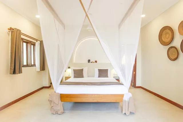 غرفة بسرير مزدوج بإطلالة على المسبح، Kupaga Villas Boutique Hotel 4/10