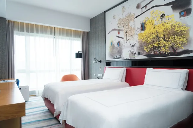 غرفة تنفيذية بسريرين منفصلين، Paradox Kunshan Hotel 2/3