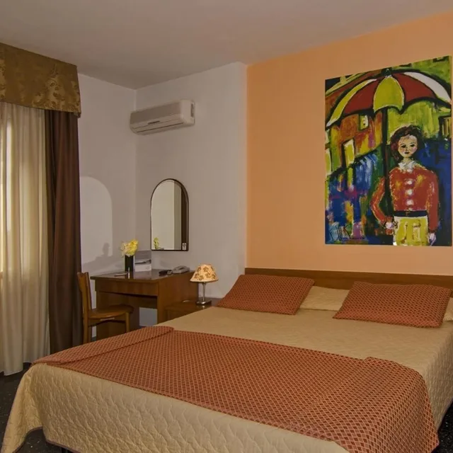 غرفة بسرير مزدوج أو سريرين منفصلين، Hotel Scandinavia 4/6