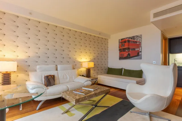 جناح تنفيذي ثلاثي بشرفة بغرفة نوم واحدة، Pestana Chelsea Bridge Hotel & Spa 2/10
