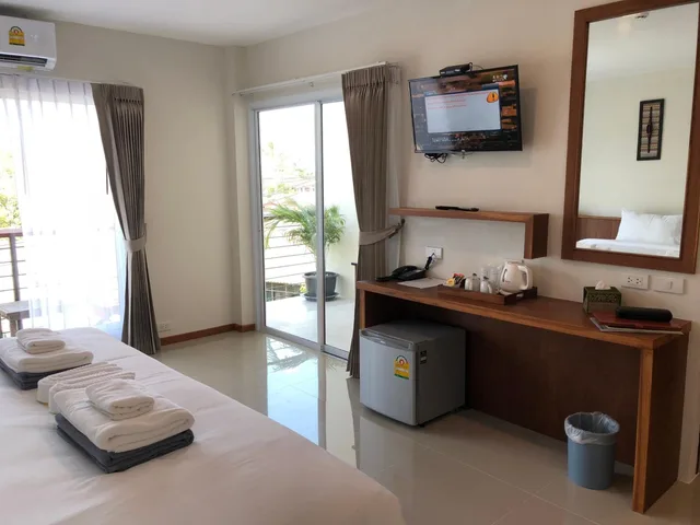 غرفة اقتصادية بسرير مزدوج، Crystal Lamai Hotel 5/10