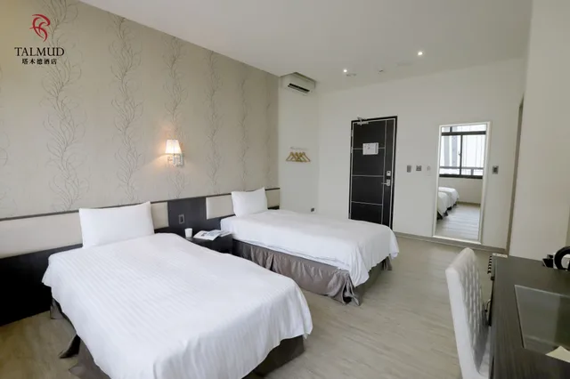 غرفة قياسية بسريرين منفصلين، Talmud Hotel Taichung 6/8