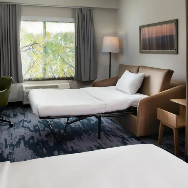 استوديو تنفيذي بسرير كينج مع أريكة، Fairfield Inn & Suites by Marriott Memphis Arlington 2/4