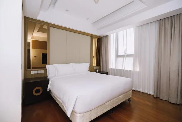 1 Bedroom, Suite, Single Bed, Golf Course View، Crowne Plaza Shanghai Anting Golf 2/6