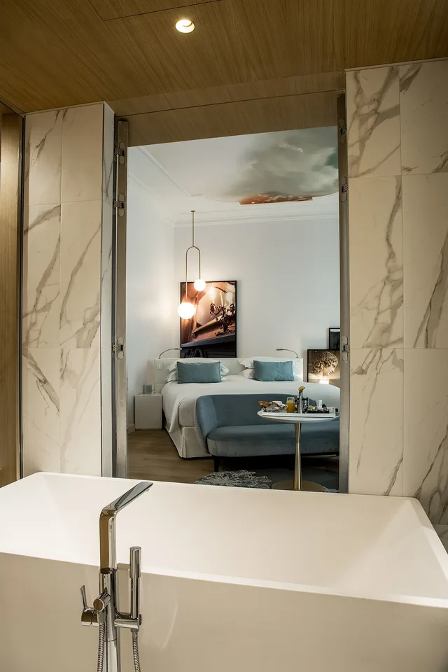غرفة بريميوم فاخرة بسرير كينج، Sofitel Rome Villa Borghese Hotel 10/10