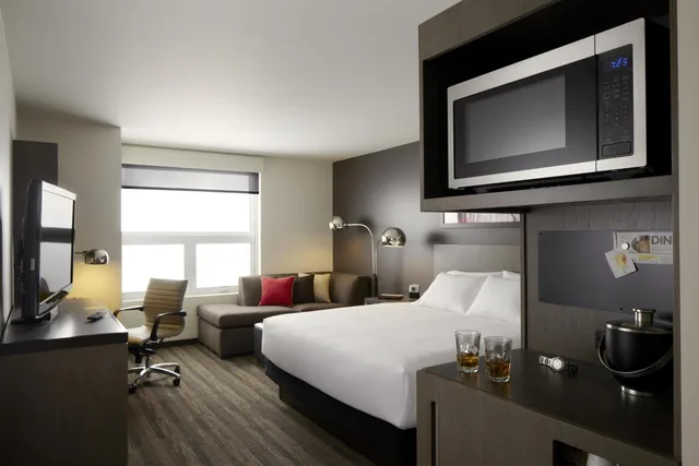 استوديو بسرير كينج لذوي الإعاقة، Hyatt House Dallas Frisco 2/4