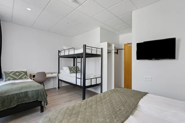 غرفة رباعية، Hotel Heidmork 8/10