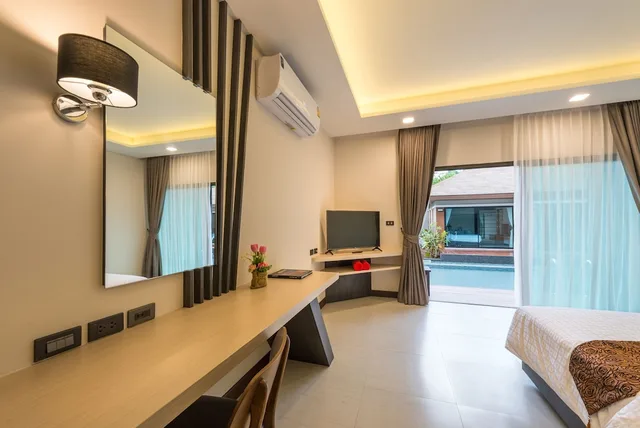 Deluxe, Bathtub, Pool Access، Cher Mantra Aonang Resort And Pool Suite 4/6