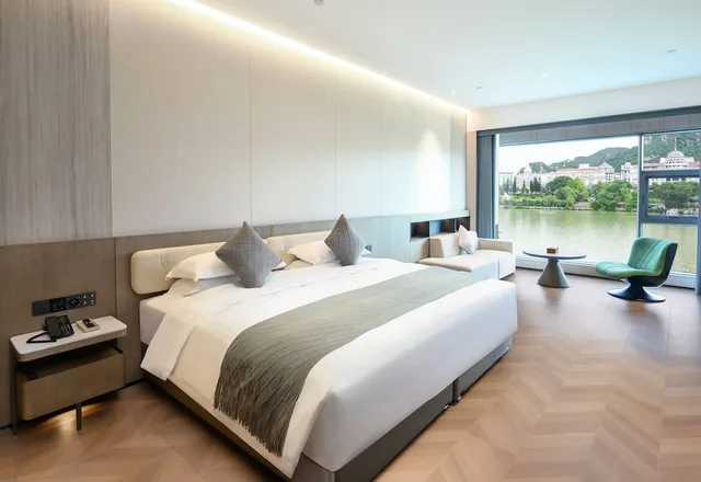 غرفة ديلوكس بسرير كينج، Wyndham Garden Liuzhou Wuxing Street 1/1