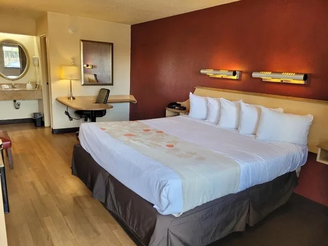 غرفة سوبيريور بسرير كينج، Red Oak Inn Detroit - Southfield 1/4