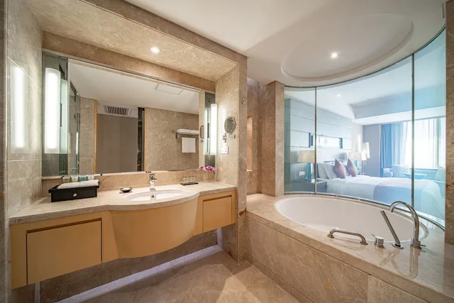 غرفة بسرير كينج مع أريكة، Hotel Nikko Guangzhou 4/4