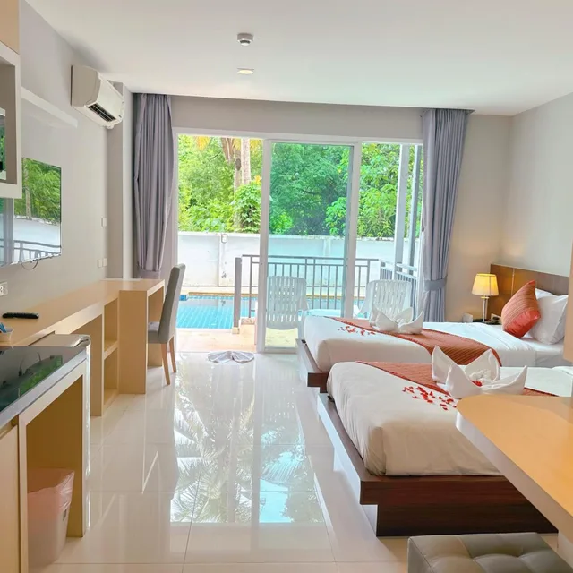 Deluxe, Twin Beds, Pool Access, Ahad Suite Ao Nang 10/10