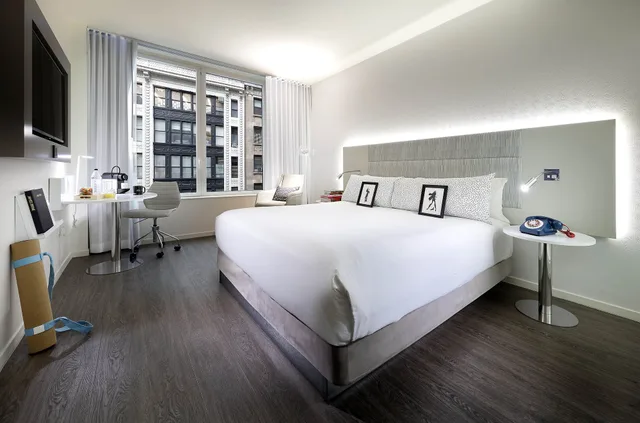Innside, King Bed، INNSiDE New York NoMad 3/6