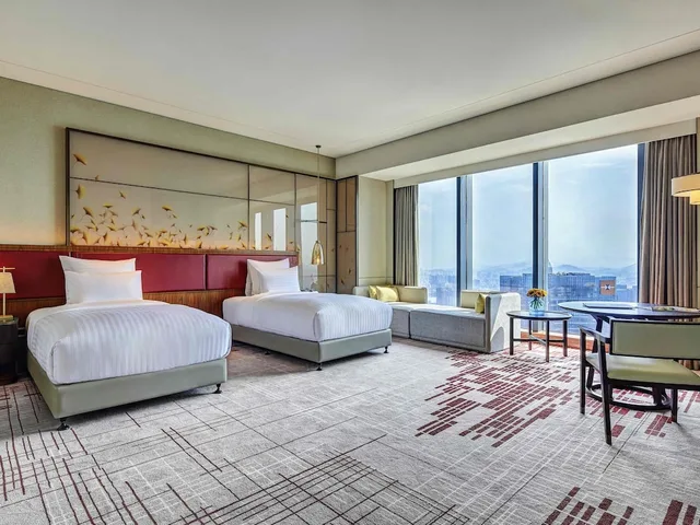 غرفة سوبيريور بسرير كينج بإطلالة على المدينة، Pullman Huizhou Kaisa 5/9