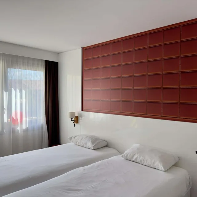غرفة بسريرين منفصلين، Ibis Styles Bordeaux Saint Medard 2/9