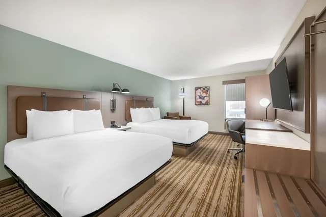 غرفة قياسية بسريرين كوين، Best Western Plus Richmond Indiana I-70 1/3
