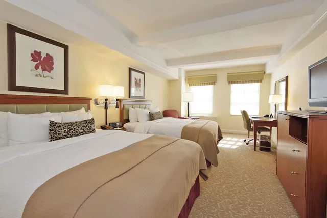 غرفة ديلوكس بسريرين كوين بمطبخ صغير، San Carlos Hotel 4/9