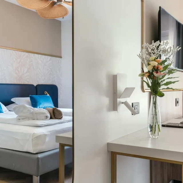Superior, Double Bed, Garden View, Hotel Du Lac 8/10